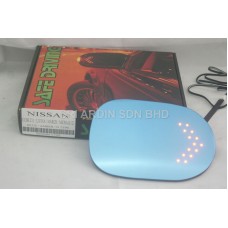 Nissan Livina 07-12 Blue Side Mirror w LED Signal